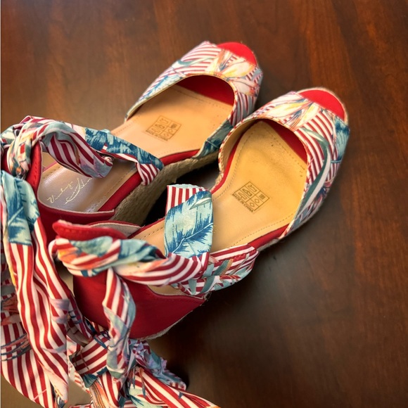 Vintage Havana Platform Espadrille Wedge Sandals - Picture 4 of 8